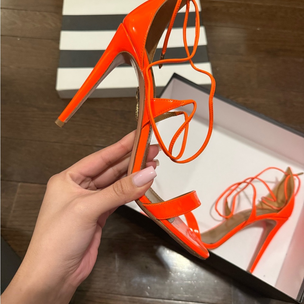 Aquazzura Linda 105 Strappy Heel